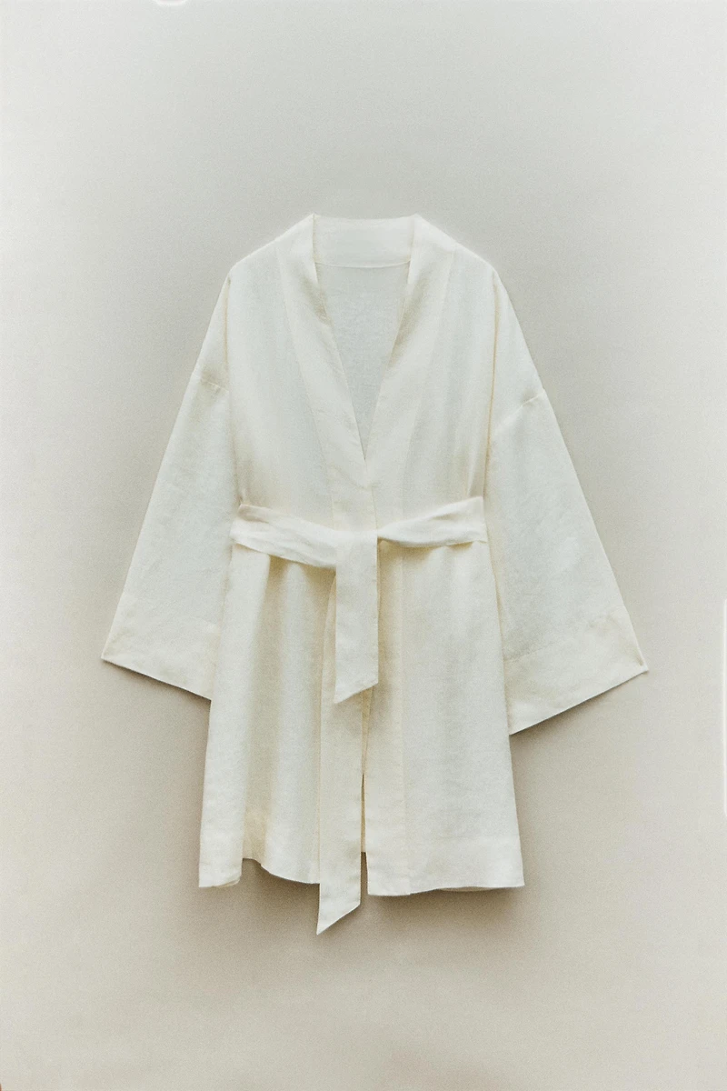 LINEN ROBE