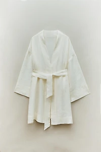 LINEN ROBE
