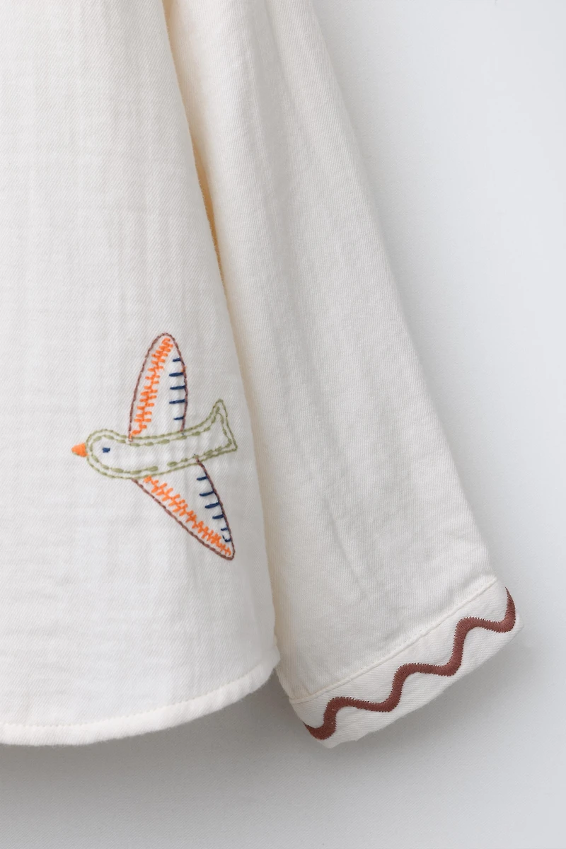 EMBROIDERED SHIRT