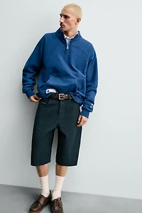 SHORT COUPE AMPLE RAYURES CHAMPION ® X ZARA