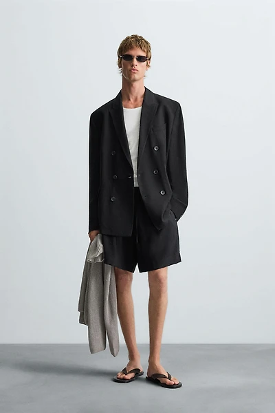 RELAXED FIT FLUID BLAZER