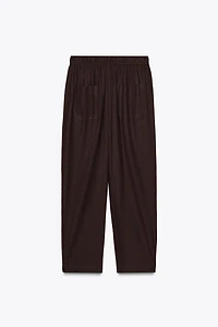 PANTALON AVEC LIN CORDON FANTAISIE