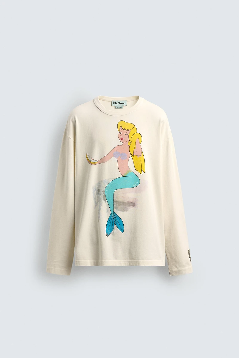 T-SHIRT SIRÈNE PETER PAN HARRY LAMBERT FOR ZARA X DISNEY