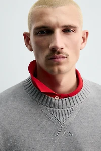 PULL À RAYURES PIÈCES CHAMPION ® X ZARA