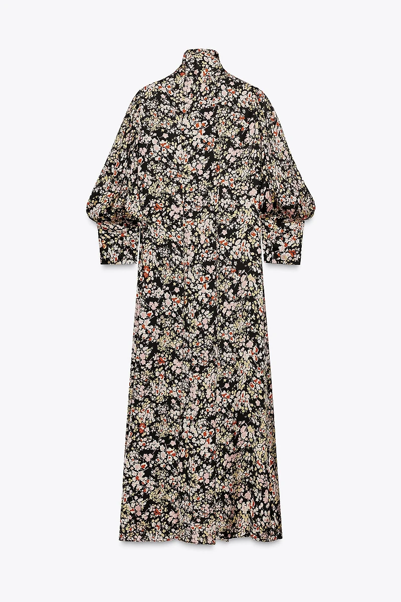 ZW COLLECTION FLORAL MIDI DRESS
