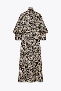 ZW COLLECTION FLORAL MIDI DRESS
