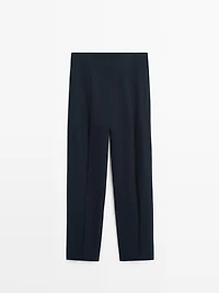 Linen suit trousers