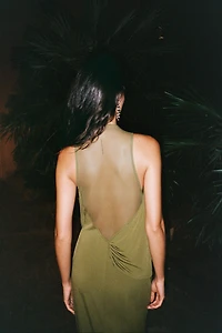 ROBE COMBINÉE DRAPÉE