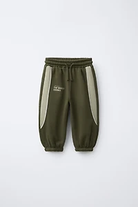 PANTALON JOGGER COULEUR BLOCK