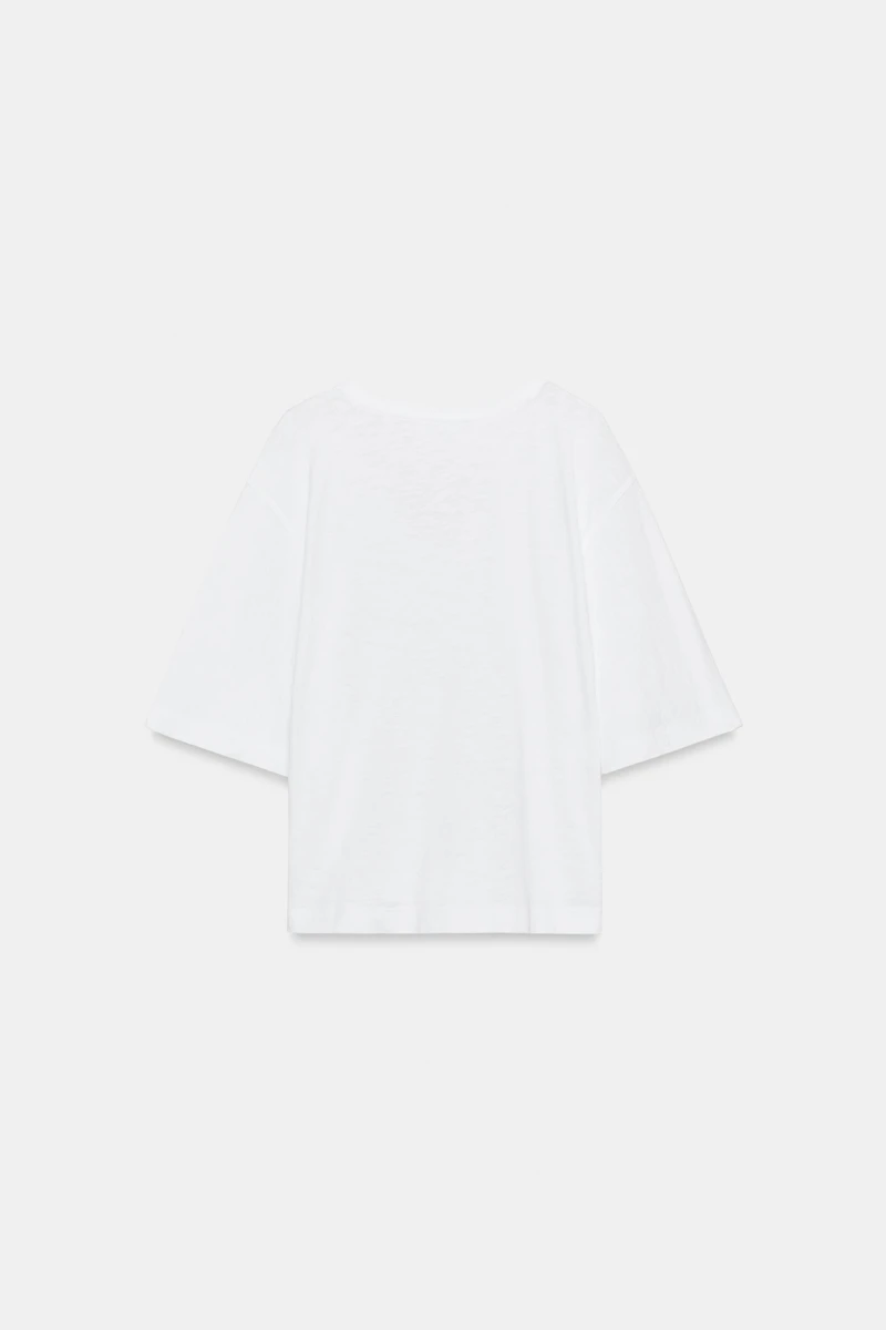 T-SHIRT COL EN V