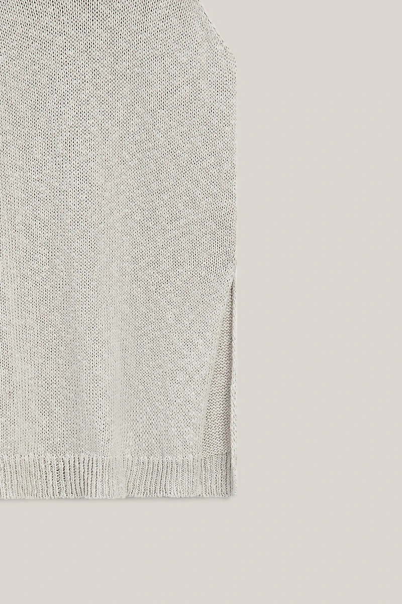 Long top with side vents - LIMITED EDITION