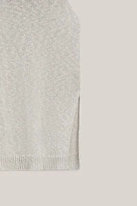 Long top with side vents - LIMITED EDITION