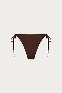 SHELL TIE BIKINI BOTTOMS MARISA BERENSON X ZARA
