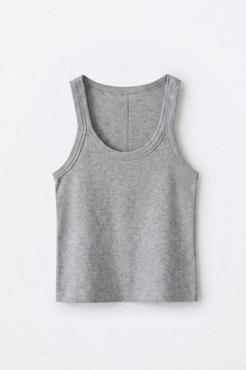 TANK TOP UNI COTON