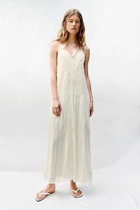 EMBROIDERED LINGERIE STYLE DRESS