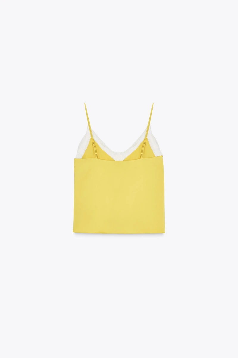 LACE CAMISOLE TOP
