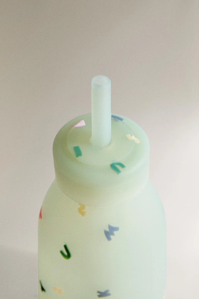 KIDS' MICKEY & MINNIE ©DISNEY TUMBLER WITH STRAW