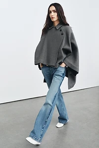 CAPE AVEC LAINE ZW COLLECTION ÉDITION LIMITÉE