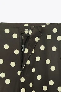 SATIN FLARE PANTS