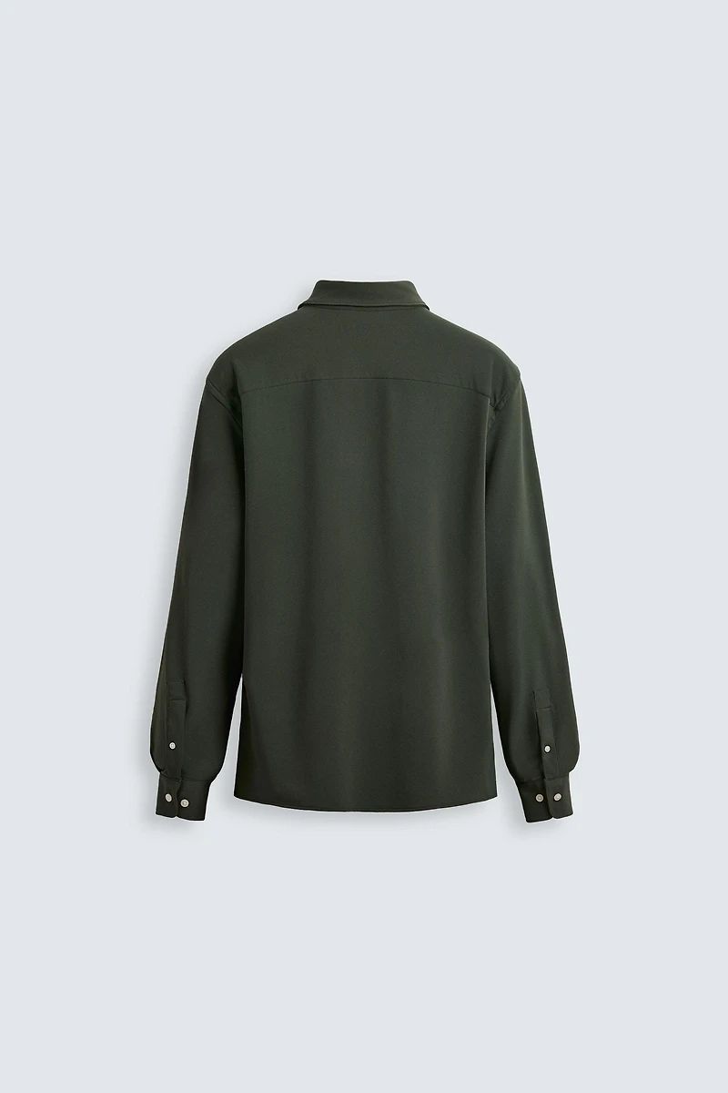 TEXTURED STRETCH SHIRT