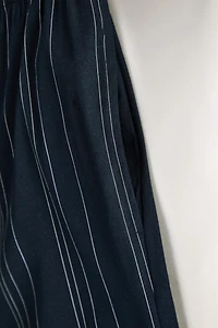 STRIPED COTTON SHORTS