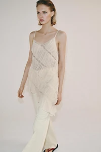TOP ASYMÉTRIQUE PLIS ZW COLLECTION