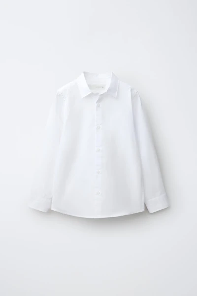 SOLID DRESS SHIRT
