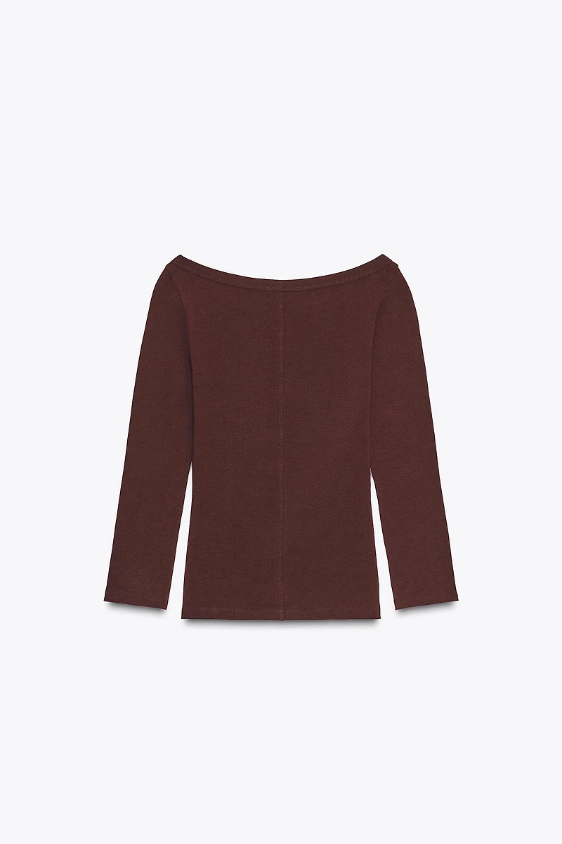 BOATNECK T-SHIRT