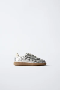 METALLIC SNEAKERS