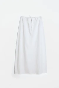 COTTON MIDI SKIRT