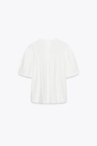 BLOUSE ROMANTIQUE BRODÉE ZW COLLECTION