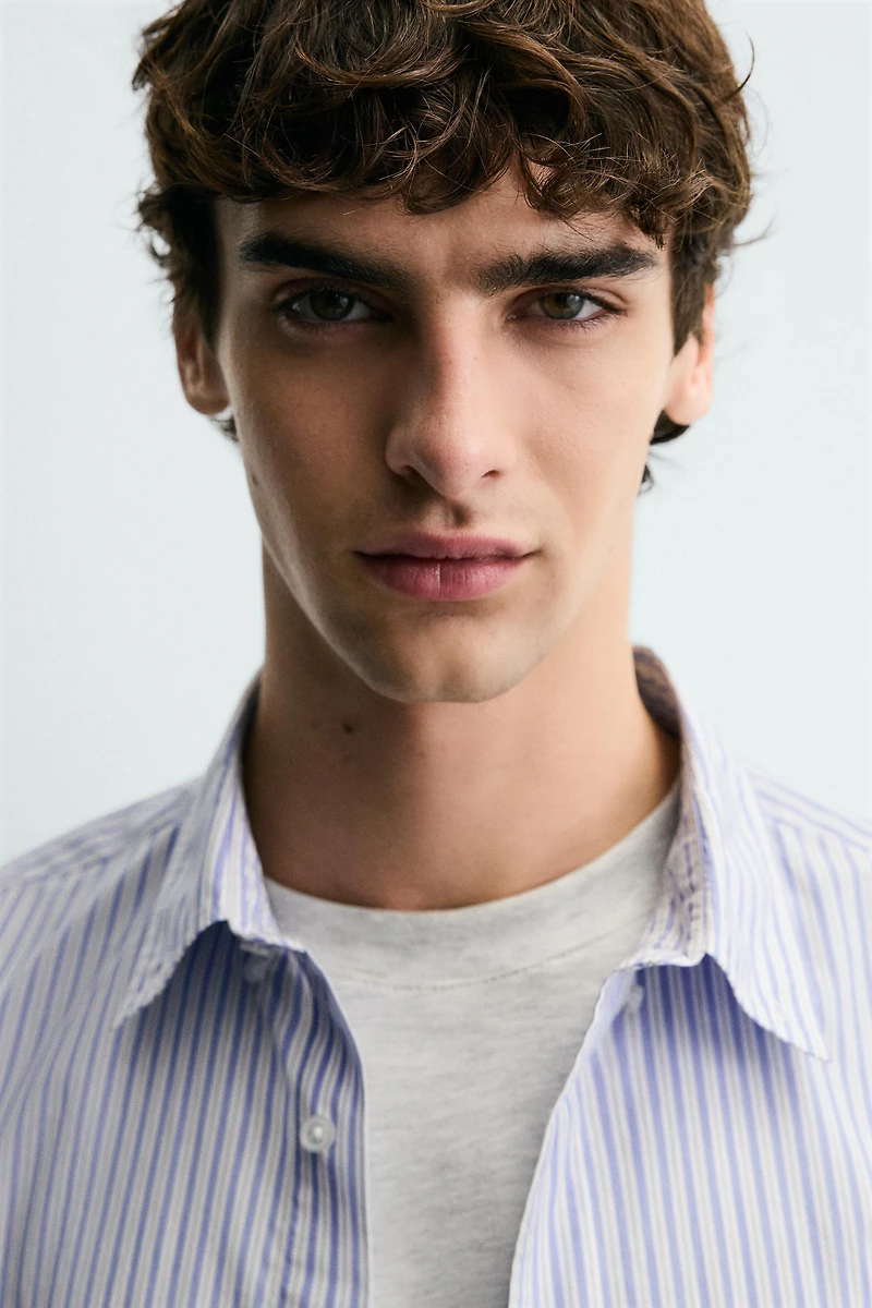 STRIPED POCKET SHIRT