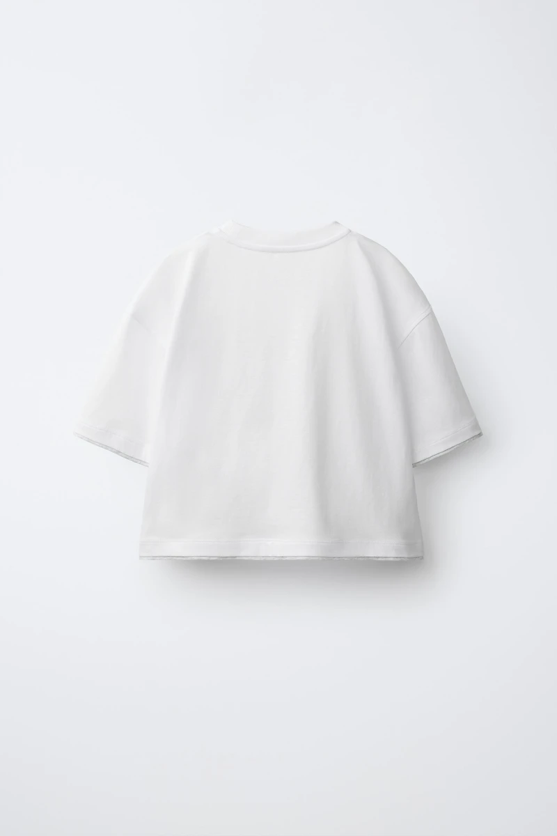 HEART PRINT T-SHIRT