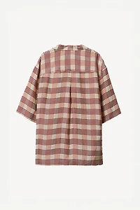 WILLY CHAVARRIA X ZARA PLAID OVERSIZED SHIRT