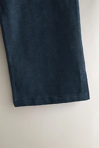 COTTON CAPRI TROUSERS