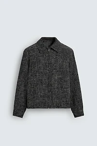 SURCHEMISE STRUCTURÉE ZIPPÉE
