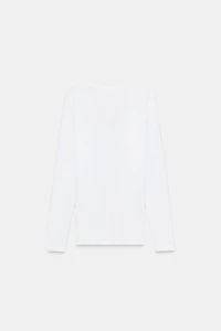 COTTON V-NECK T-SHIRT