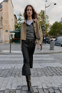 JEAN Z1975 CULOTTE TAILLE NORMALE POCHES À RABAT