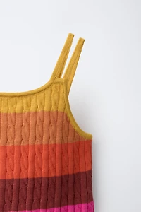 CABLE KNIT TOP
