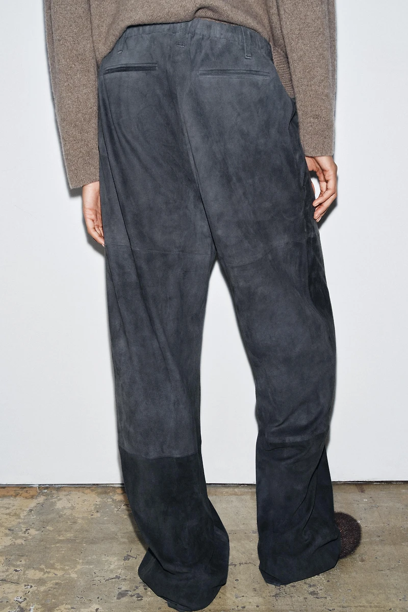LIMITED EDITION SUEDE PANTS