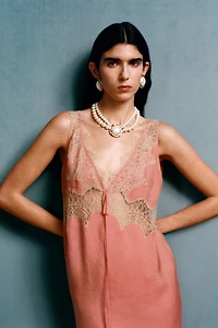 LACE SLIP DRESS WILLY CHAVARRIA X ZARA