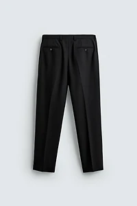 100% WOOL SUIT PANTS