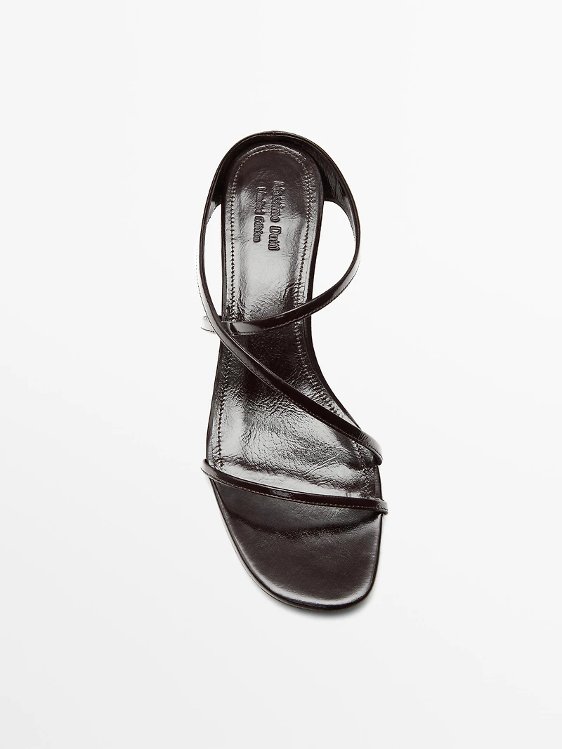 Sandales à lanières et talon - LIMITED