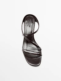 Sandales à lanières et talon - LIMITED