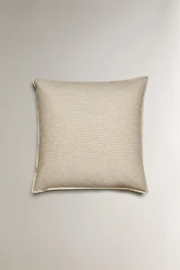 DYED THREAD STRIPED PILLOWCASE