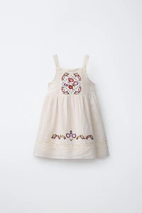 CROSS STITCH EMBROIDERED DRESS