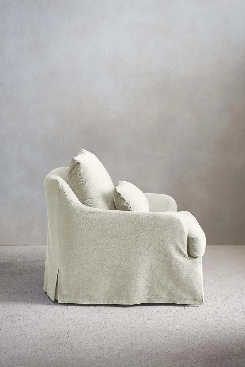 HOUSSE ARMCHAIR COTON 01