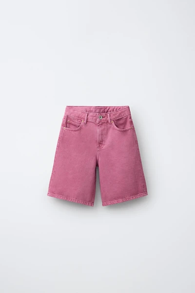 BERMUDA LONGUE EN DENIM