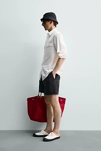 CHEMISE FLUIDE REGULAR FIT À POCHES AARON LEVINE X ZARA