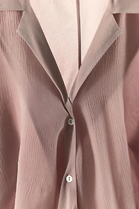 CHEMISE 100 % VISCOSE MANCHES CHAUVE-SOURIS